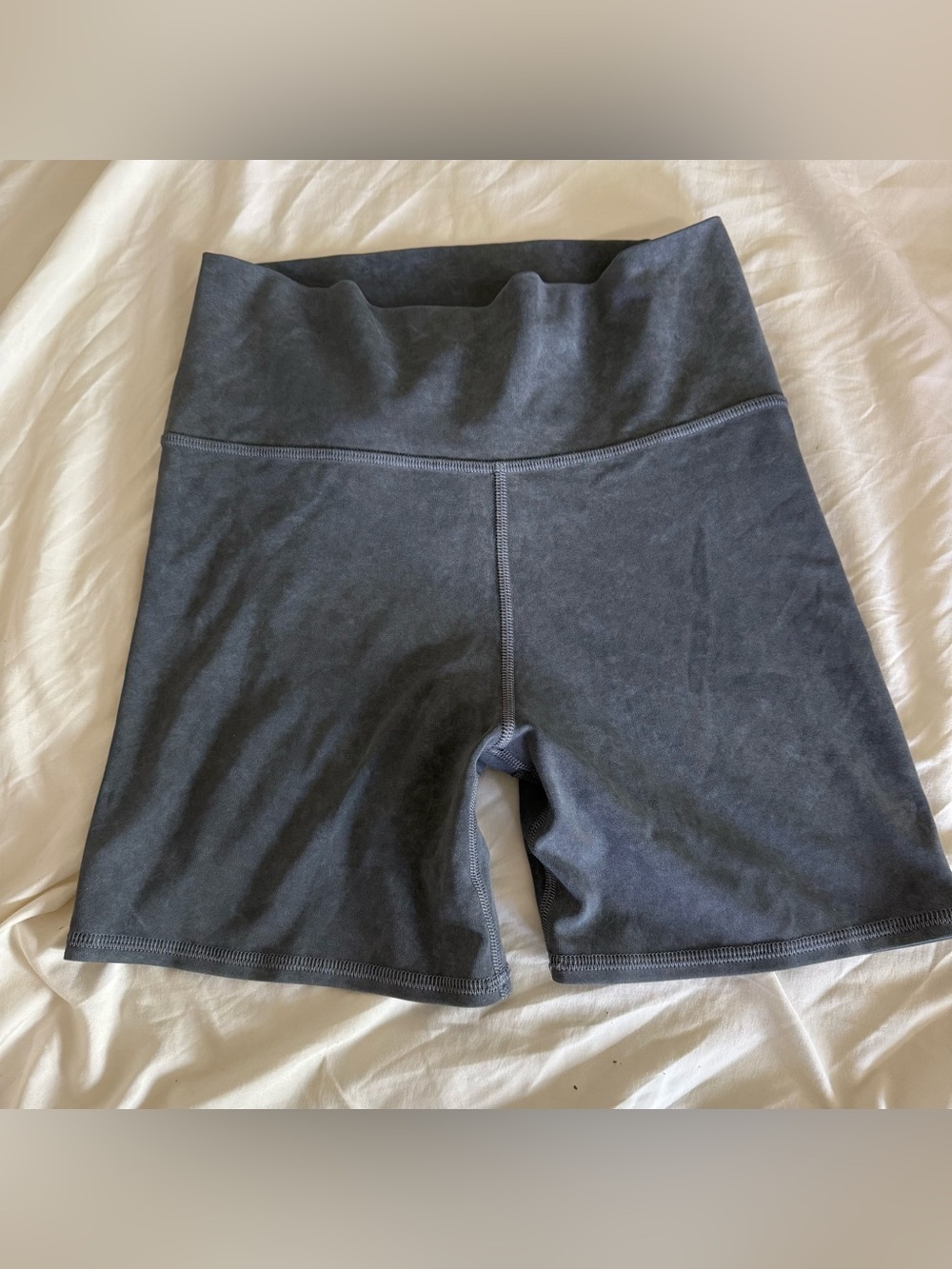 Vuori High-Rise Charcoal Bike Shorts